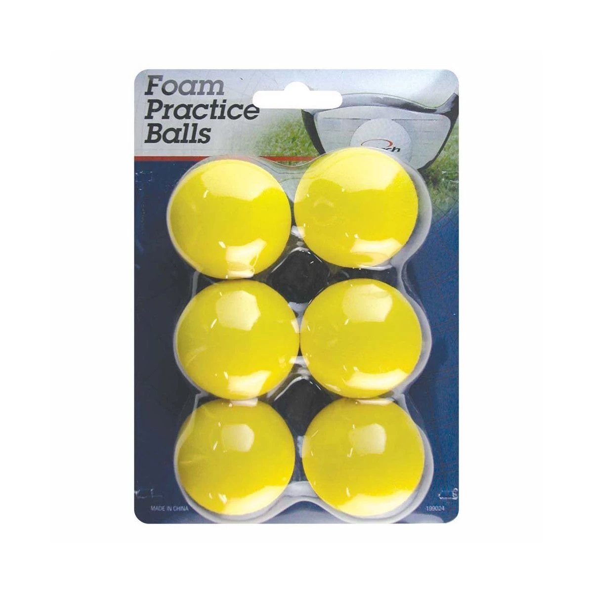 Intech Foam Practice Golf Balls (6 Pack)