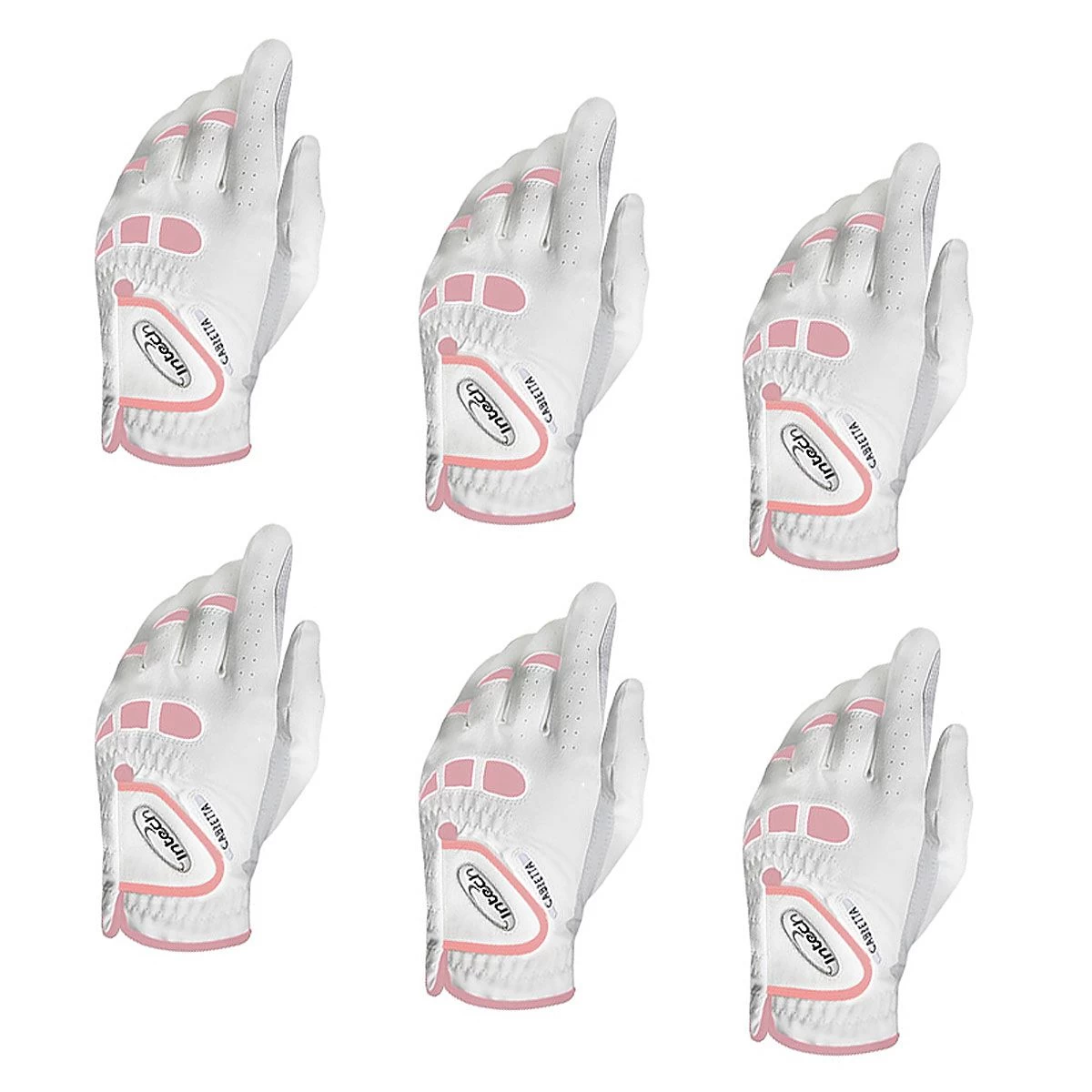 Intech Cabretta Women's Golf Gloves (6 Pack)
