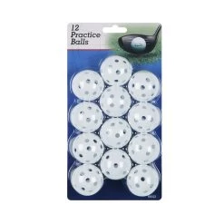 Intech Practice Golf Balls With Holes (12 Pack)