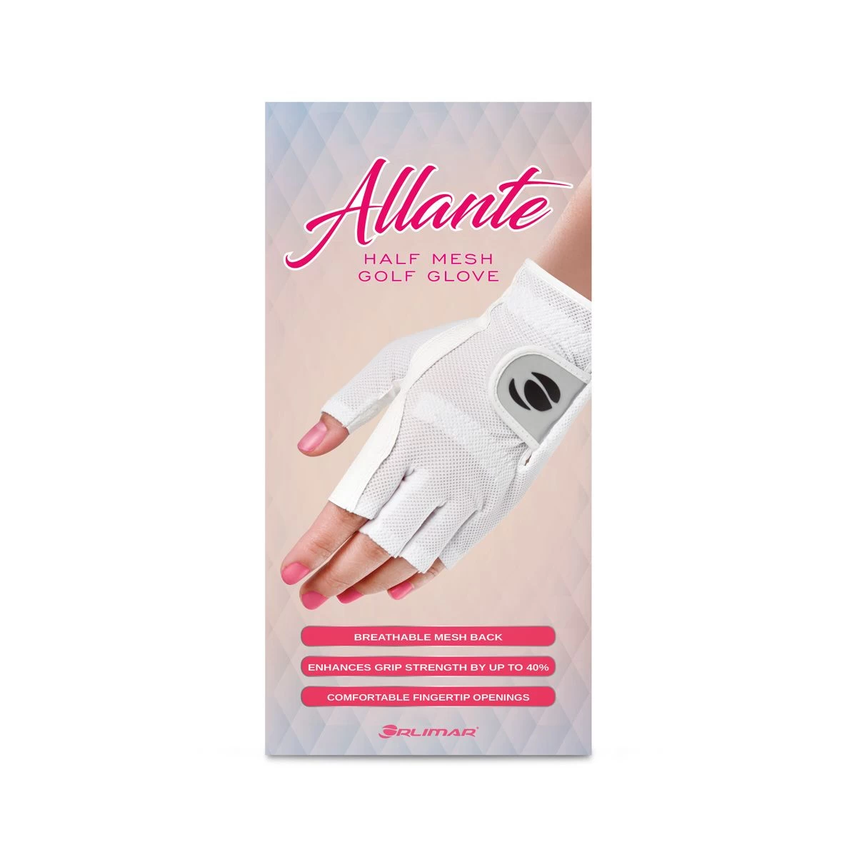 Orlimar Allante Half-Finger Golf Glove - Image 3
