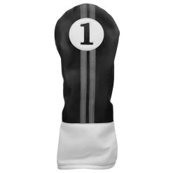 Powerbilt Golf Special Edition Retro Black/Charcoal Headcovers