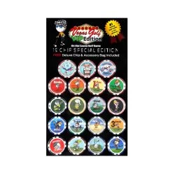 Vegas Golf 19 Chip VIP Edition Golf Game With Deluxe Tee-Bag / Chip-Bag